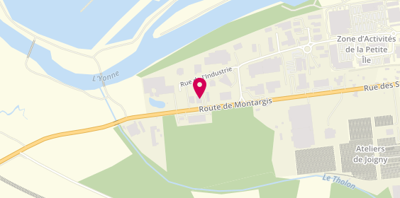 Plan de Sitp, 86 Route de Montargis, 89300 Joigny