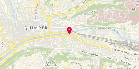 Plan de Axel Fermetures, 13 Rue Aristide Briand, 29000 Quimper