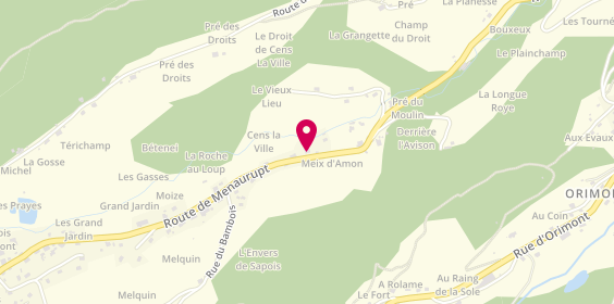 Plan de Menuiserie Claude, 45 Route de Menaurupt, 88120 Sapois