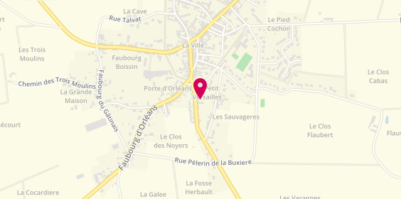 Plan de Menuiserie du Petit Versailles, 11 Faubourg de Bellegarde, 45340 Boiscommun