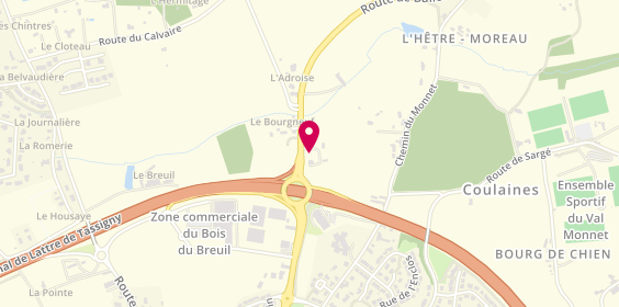 Plan de Hab & Co, 4 Route de Ballon, 72190 Saint-Pavace