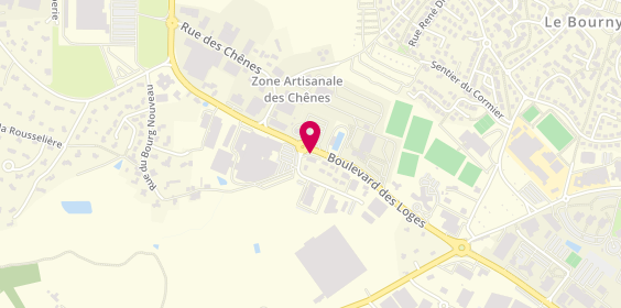 Plan de Jouenne-Bordet, 2 Rue de la Croix des Landes, 53940 Saint-Berthevin