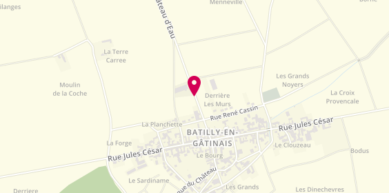 Plan de Menuiserie Martinez, 7 Rue du Chateau d'Eau, 45340 Batilly-en-Gâtinais