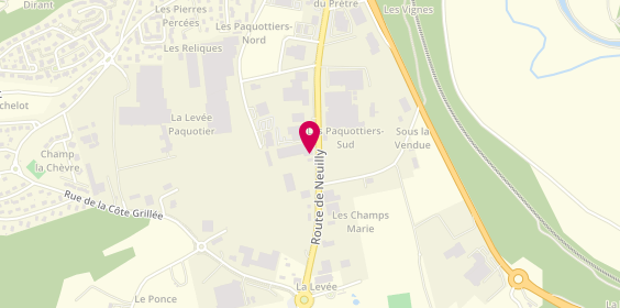 Plan de Les Matériaux PAGOT SAVOIE Chaumont, 6 Route de Neuilly, 52000 Chaumont