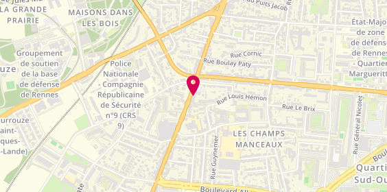 Plan de Batisol sté, 265 Rue de Nantes, 35200 Rennes