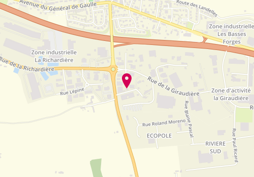 Plan de Entreprise MERIL, Noyal Sud
10 Bis Rue de la Giraudière, 35530 Noyal-sur-Vilaine