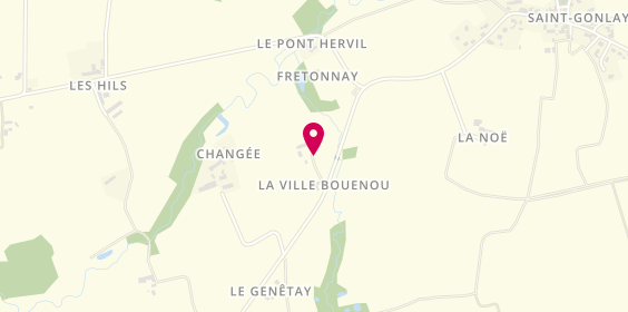 Plan de Qualimurs Menuiserie, La Ville Bouesnou, 35750 Saint-Gonlay