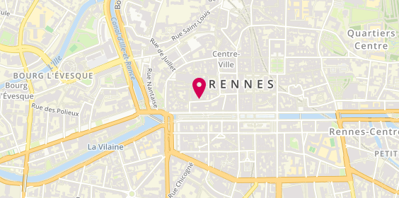 Plan de Agm Pose, 12 Rue Saint Yves, 35000 Rennes