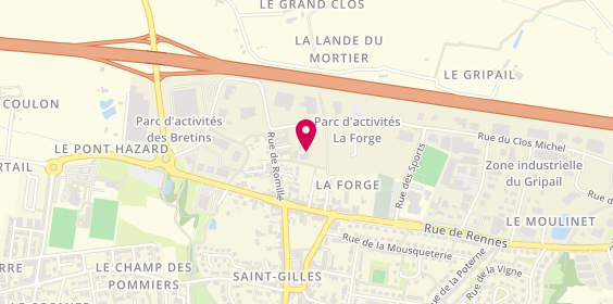 Plan de Domino Constructions, Zone Aménagement de la Forge
Rue Jean-Baptiste Godin, 35590 Saint-Gilles