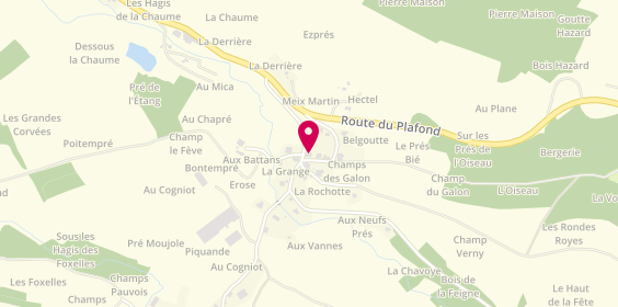 Plan de Bca Menuiseries, 21 Route Eugène Leconte, 88430 Corcieux