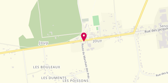 Plan de Lms Menuiserie, 1 Route Marches des Prés, 89150 Jouy