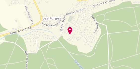 Plan de Jfm, 19 Rue de la Croix Brice, 88390 Les Forges