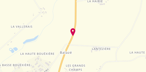 Plan de Barbot Agencements, 111 Zone Artisanale la Haute Bouëxière, 35500 Balazé