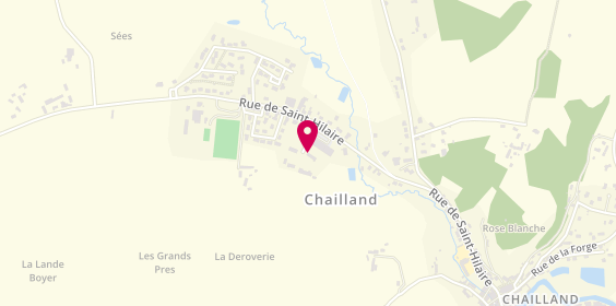 Plan de Menuiserie jousset, Zone Artisanale Le
Claireau, 53420 Chailland