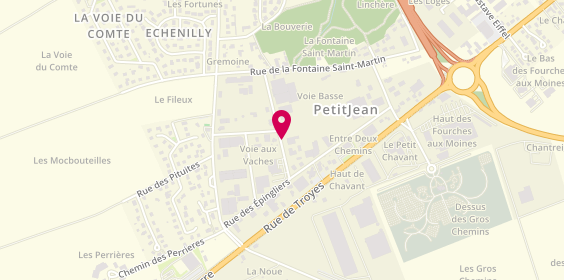 Plan de Menuiserie Ebenisterie Loyer, 11 Rue Maraîchers, 10120 Saint-André-les-Vergers