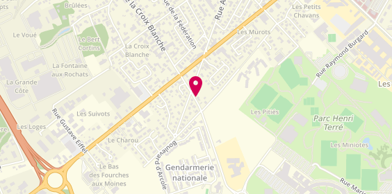 Plan de TISSERONT Philippe, 5 Rue Croix Rouge, 10120 Saint-André-les-Vergers