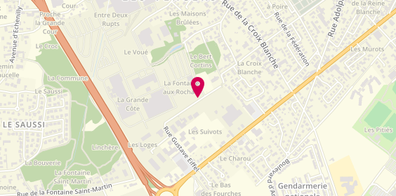 Plan de Lambert Menuiserie, 9 Rue Gustave Eiffel, 10120 Saint-André-les-Vergers