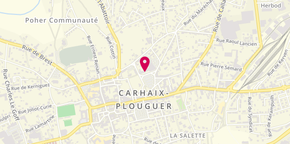 Plan de Oriance, 23 place du Champ de Foire, 29270 Carhaix-Plouguer