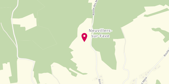 Plan de Bt Vitrage, 927 Route de Raves, 88100 Neuvillers-sur-Fave