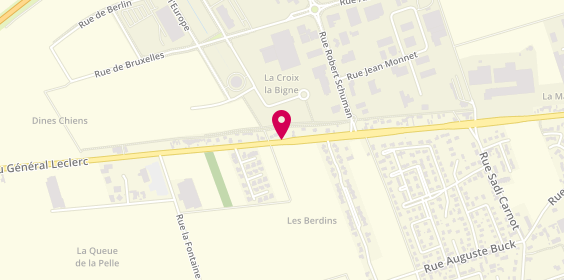 Plan de LA2M Agencement, 218 avenue Général Leclerc, 10300 Sainte-Savine