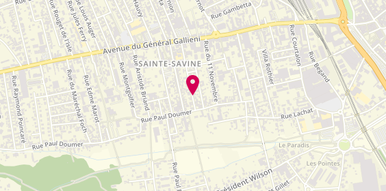 Plan de BARRS Stephen, 17 Rue Gilbert Médéric, 10300 Sainte-Savine