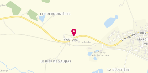 Plan de SAVARY Jean-Pierre, Vaujuas, 53440 Marcillé-la-Ville