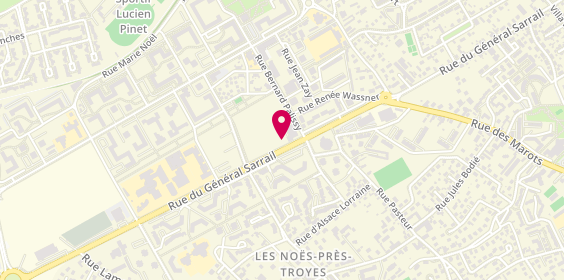 Plan de Elidavid, 92 Rue du General Sarrail, 10600 La Chapelle-Saint-Luc