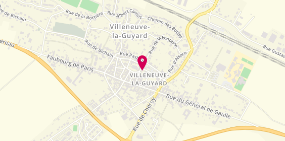 Plan de Menuiserie Petit, Rue Antoine Laurent de Lavoisier Zone Artisanale la Garenne, 89340 Villeneuve-la-Guyard
