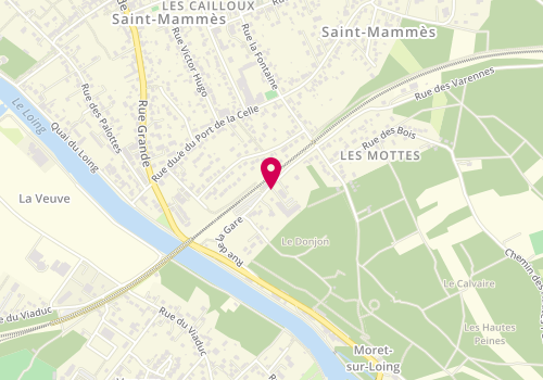 Plan de Menuiserie Pro, 6 Rue Gare, 77670 Saint-Mammès