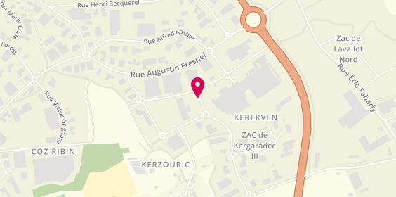 Plan de Kiclos Brest, Zone Industrielle de Kergaradec
55 Rue Antoine Lavoisier, 29490 Guipavas