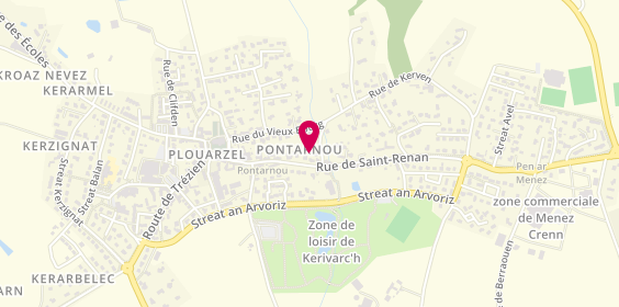 Plan de Societe Stephan Pere et Fils, 26 Route de Saint Renan, 29810 Plouarzel