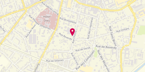 Plan de DPM Services, 50 Rue Chanzy, 28000 Chartres