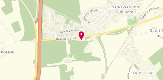 Plan de Batipro, 1 Rue de Carheil, 22100 Saint-Samson-sur-Rance