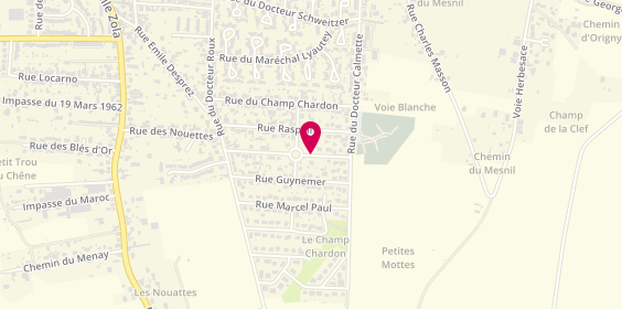 Plan de Da Rocha, 29 Rue Jules Fabre, 10100 Romilly-sur-Seine