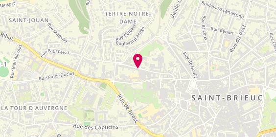Plan de Menuiserie Briochine, 13 Rue Notre Dame, 22000 Saint-Brieuc