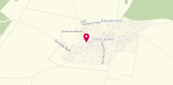 Plan de Bâti Pro Services, 4 Rue Saint-Jacques, 28130 Soulaires