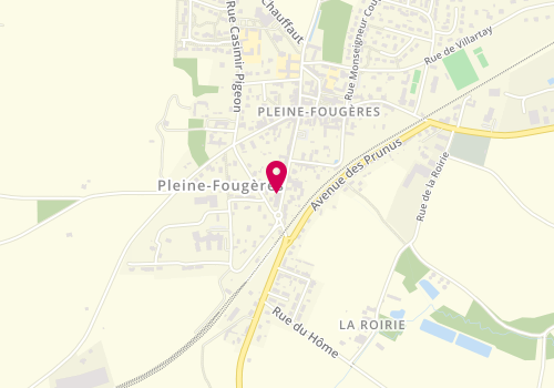 Plan de Thierr' Y Pose, 28 Rue de Rennes, 35610 Pleine-Fougères