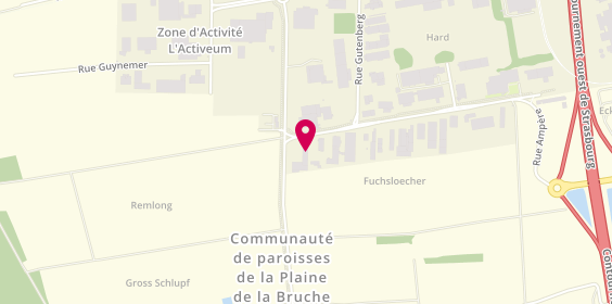 Plan de Clôtures Fleck : le Menuisier du Jardin, 4 Rue Ampère, 67120 Duttlenheim