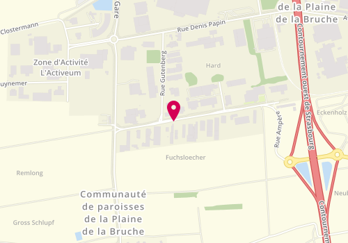 Plan de Rénoval, Rue Ampère, 67120 Duttlenheim