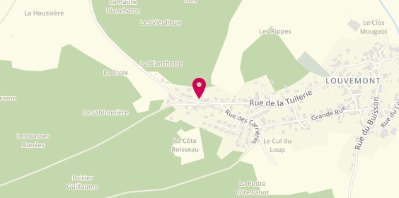 Plan de Remy Patrice, 10 Rue des Hautes Maisons, 52130 Louvemont