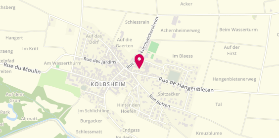 Plan de Acanthe, 9 Rue de Hangenbieten, 67120 Kolbsheim