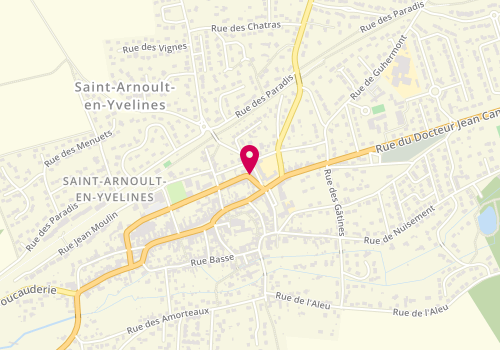 Plan de Menuiserie Pailloux, 4 Rue des Remparts, 78730 Saint-Arnoult-en-Yvelines