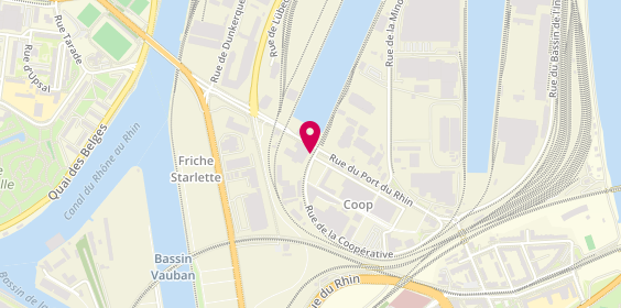 Plan de Gris Bois, 2 Rue de la Coopérative, 67000 Strasbourg