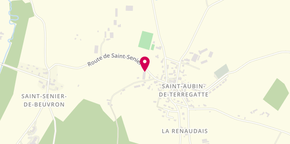 Plan de Entreprise Rousseau-Marquer, 19 Route de Saint-Senier, 50240 Saint-Aubin-de-Terregatte