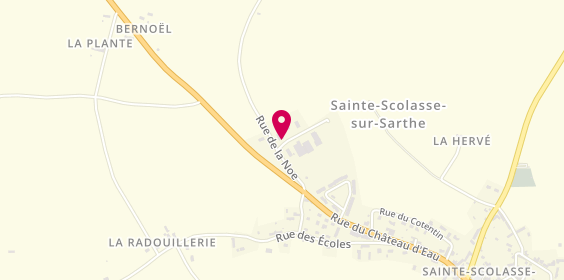Plan de Denis Bouvier, 1 Rue des Entreprises, 61170 Sainte-Scolasse-sur-Sarthe