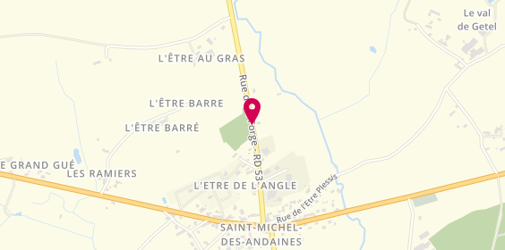Plan de Menuiserie Bouland, 8 Rue de la Forge Saint Michel des Andaines, 61600 Bagnoles-de-l'Orne-Normandie