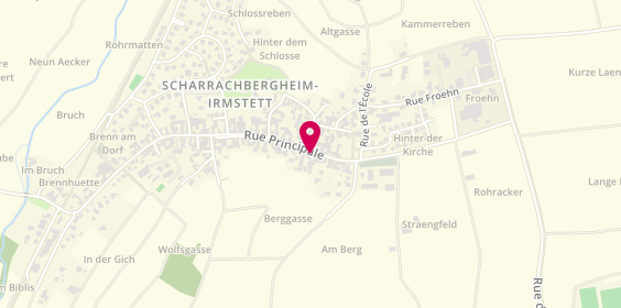 Plan de Menuis Brechenmacher et Fils, 88 Rue Principale, 67310 Scharrachbergheim-Irmstett