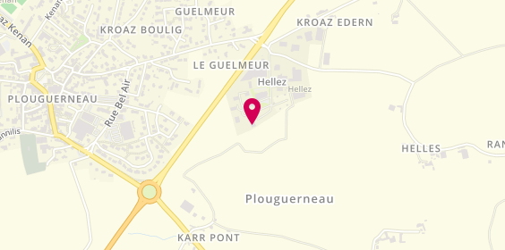 Plan de Arzur Menuiseries Bois - Solabaie Plouguerneau, 267 Ldt Hellez Tosta, 29880 Plouguerneau