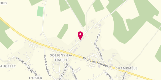 Plan de Atelier du Bois, 6 Route de la Trappe, 61380 Soligny-la-Trappe