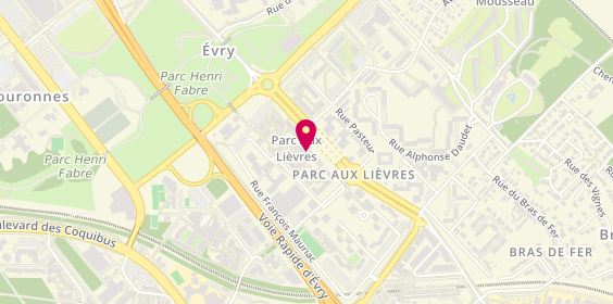 Plan de MMS Plus Menuiserie Multi Service, 6 place du parc Aux Lièvres, 91000 Évry-Courcouronnes